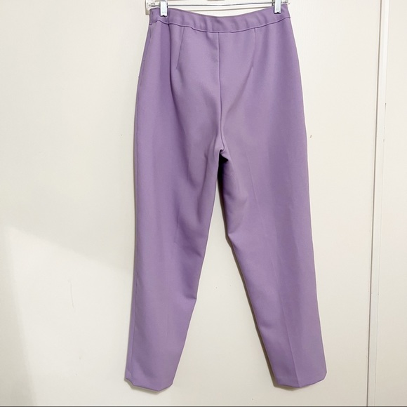 Vintage Levi’s Bend Over Lavender Polyester Pull On Pants M - Picture 3 of 9